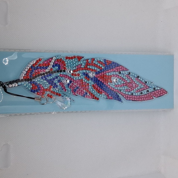 Handmade Rhinestone Bookmark - Picture 2 of 3
